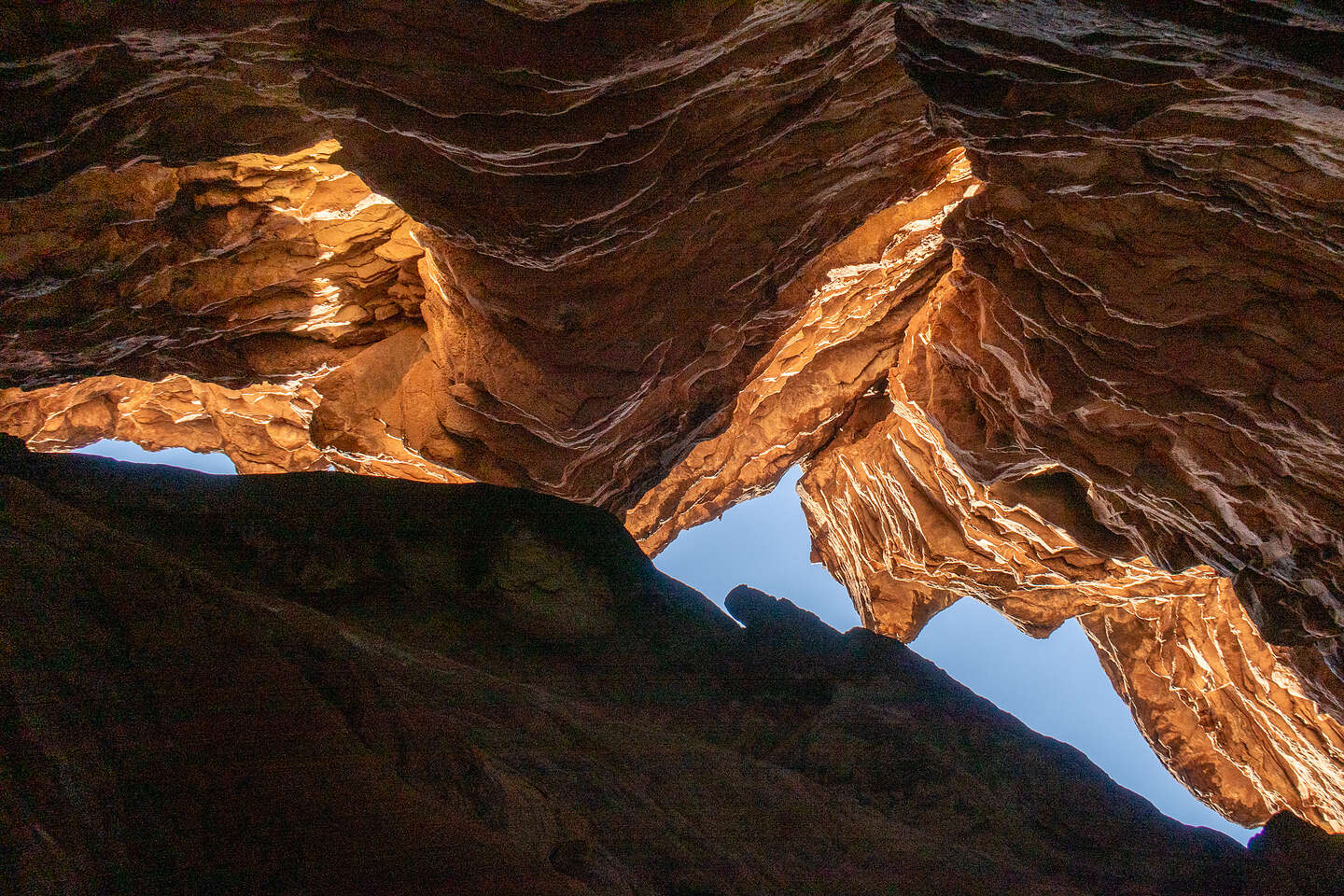 Looking up